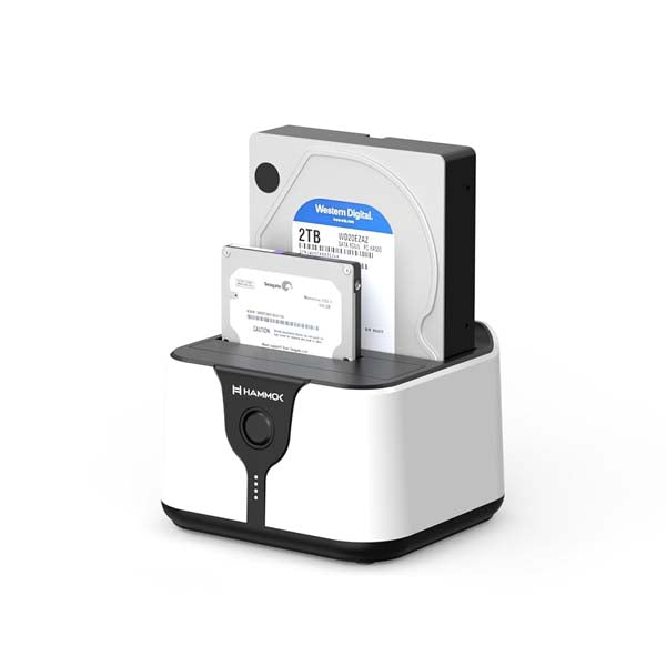 Hammok Kizen Docking Station 2.5″ & 3.5″ HDD & SSD – TechCure India