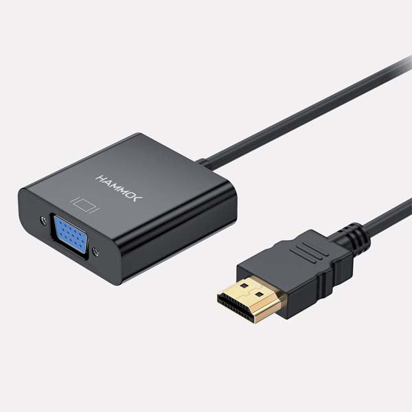 Hammok LUSH HDMI TO VGA Convertor – TechCure India