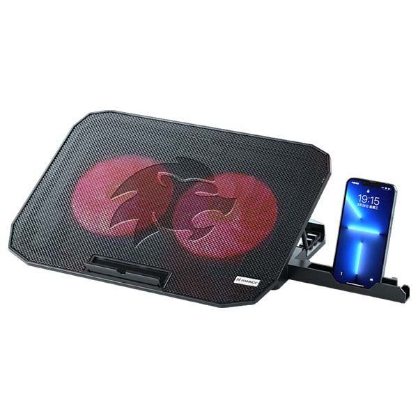 Hammok Mint Laptop Cooler Pad With Mobile Stand (Dual Fan) – TechCure India