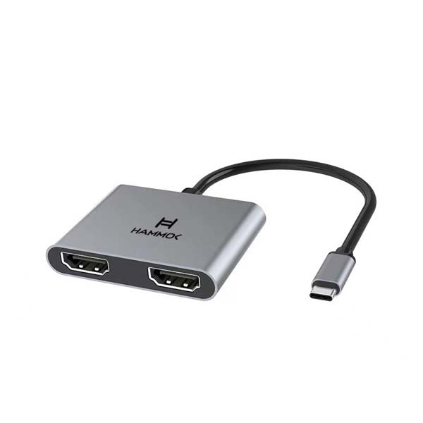 Hammok Oscar USB-C To Dual HDTV Adapter – TechCure India