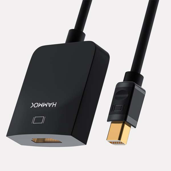 Hammok Sophia Mini DP to HDMI Adapter-4k Converter Cable – TechCure India