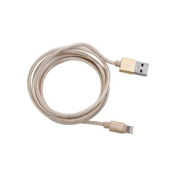 Honeywell Apple Lightning Charge And Sync Braided Cable 1.2 Meter (Gold) – TechCure India