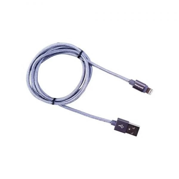 Honeywell Apple Lightning Charge And Sync Braided Cable 1.2 Meter (Grey) – TechCure India