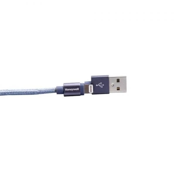 Honeywell Apple Lightning Charge And Sync Braided Cable 1.2 Meter (Grey) – TechCure India
