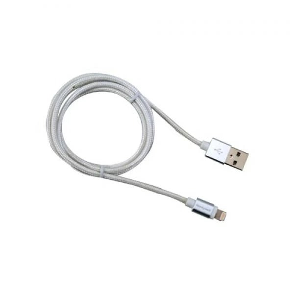 Honeywell Apple Lightning Charge And Sync Braided Cable 1.2 Meter (Silver) – TechCure India