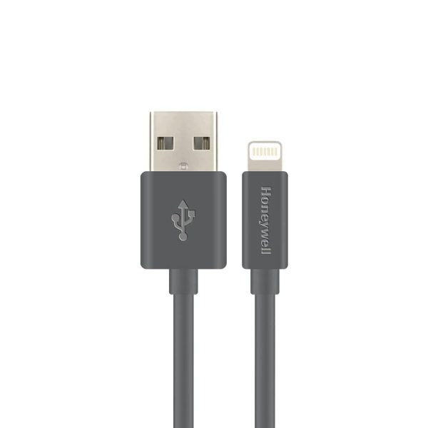 Honeywell Apple Lightning Charge And Sync Non Braided Cable 1.2 Meter (Grey) – TechCure India