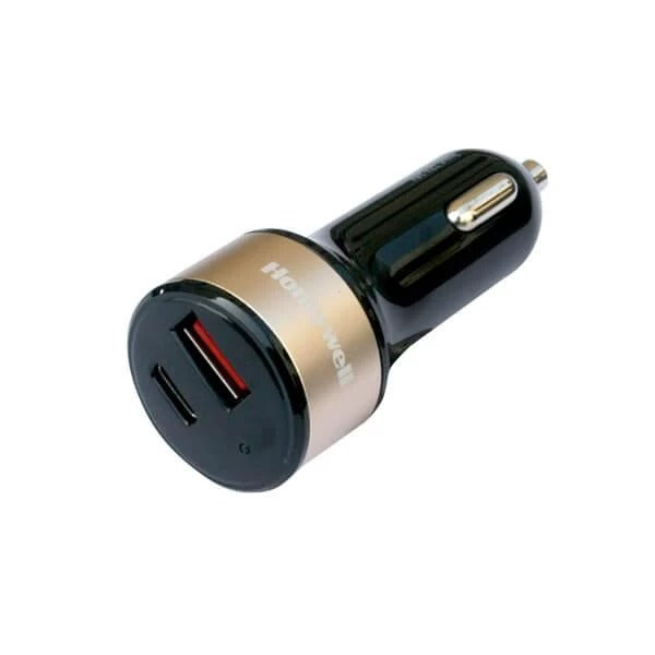 Honeywell Micro CLA PD Smart Car Charger (Gold) – TechCure India