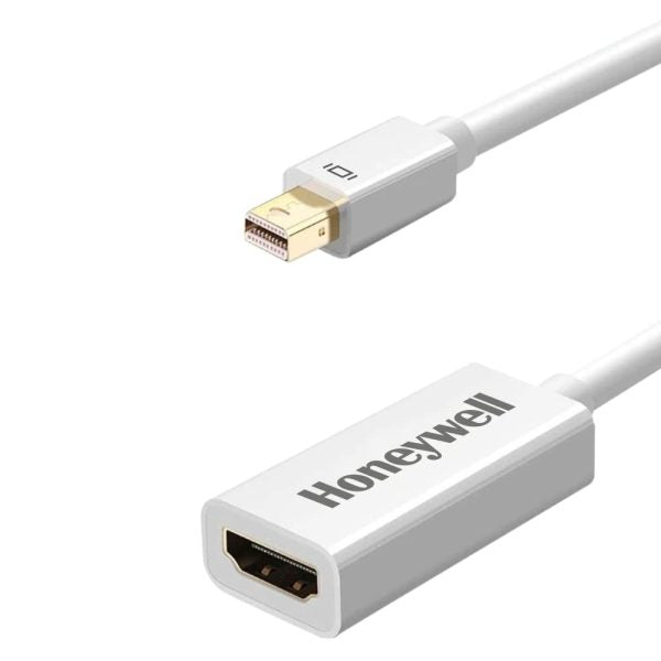 Honeywell Mini Display Port to HDMI Adapter, White – TechCure India