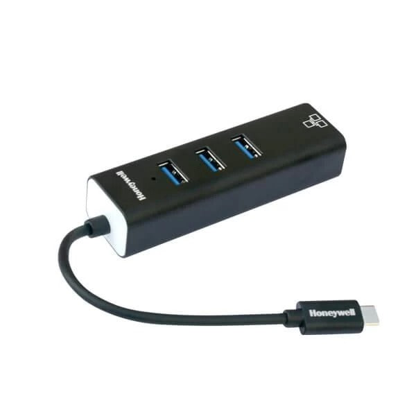 Honeywell Platinum Type C To USB 3.0 Ethernet Adapter (Black) – TechCure India