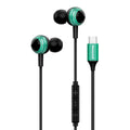 Honeywell Suono P70 Wired in Ear Earphones with Built in Mic 10mm*2 Drivers, Noise Cancelling and Ultra HD Mic, IPX4, Voice Assistant Enabled, HD Sound & Clear Audio, Type C Compatible, 1.2 Mtr Green – TechCure India