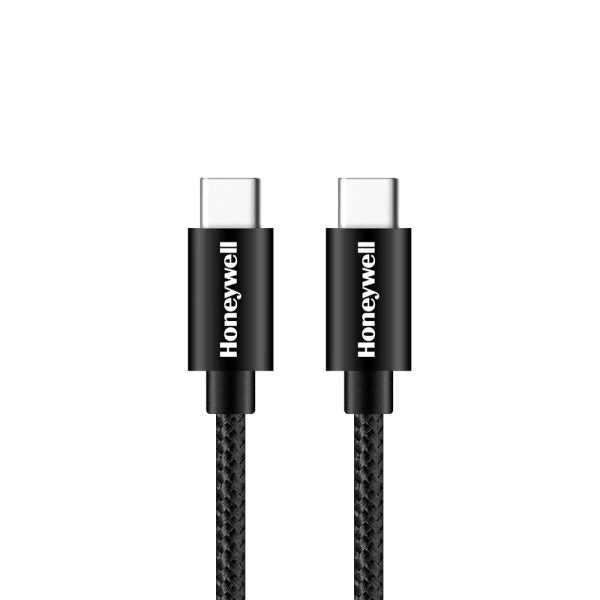 Honeywell Type C To Type C Braided Sync & Fast Charging Cable (Black) – TechCure India