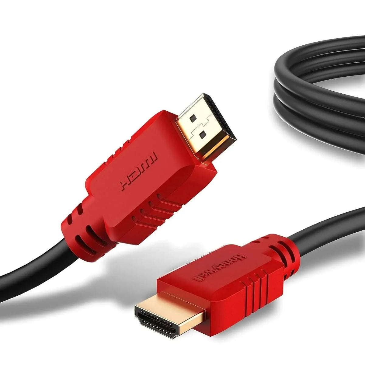 Honeywell HDMI 1.4 Cable with Ethernet (32.8ft/10M) High Speed HDMI Cable 10.2GBPS | Supports 3D /4Kx2K Ultra High Definition | 3D Home Theatre | 3D Gaming | Black – TechCure India