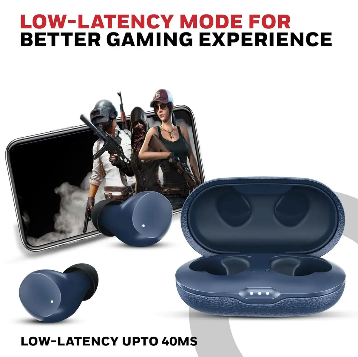 Honeywell New Launched Suono P2200 Bluetooth v5.4 TWS Earbuds, ENC with 2 Mics for HD Calling, 54H Battery Life, Stereo Sound, Deep Bass, IPX5, 40ms Low Latency Gaming Mode Blue – TechCure India