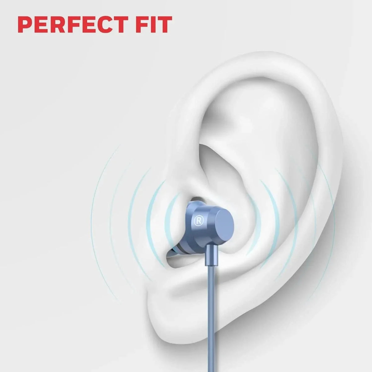 Honeywell Suono P60 Wired Earphones with Built in Mic, 10mm*2 Drivers, Passive Noise Cancellation, Deep Bass & Clear Sound, Ultra HD Mic Quality, Type C Compatible, Voice Assistant Enabled, 1.2 Mtr Blue – TechCure India