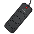 Honeywell Surge Protector, 8 Universal Sockets,20000Amp, 2 Meter Cord, Device Secure Warranty,Automatic Overload Protection,Spike Guard/Extension Board,Master Switch,3Year Manufacturer Warranty – TechCure India