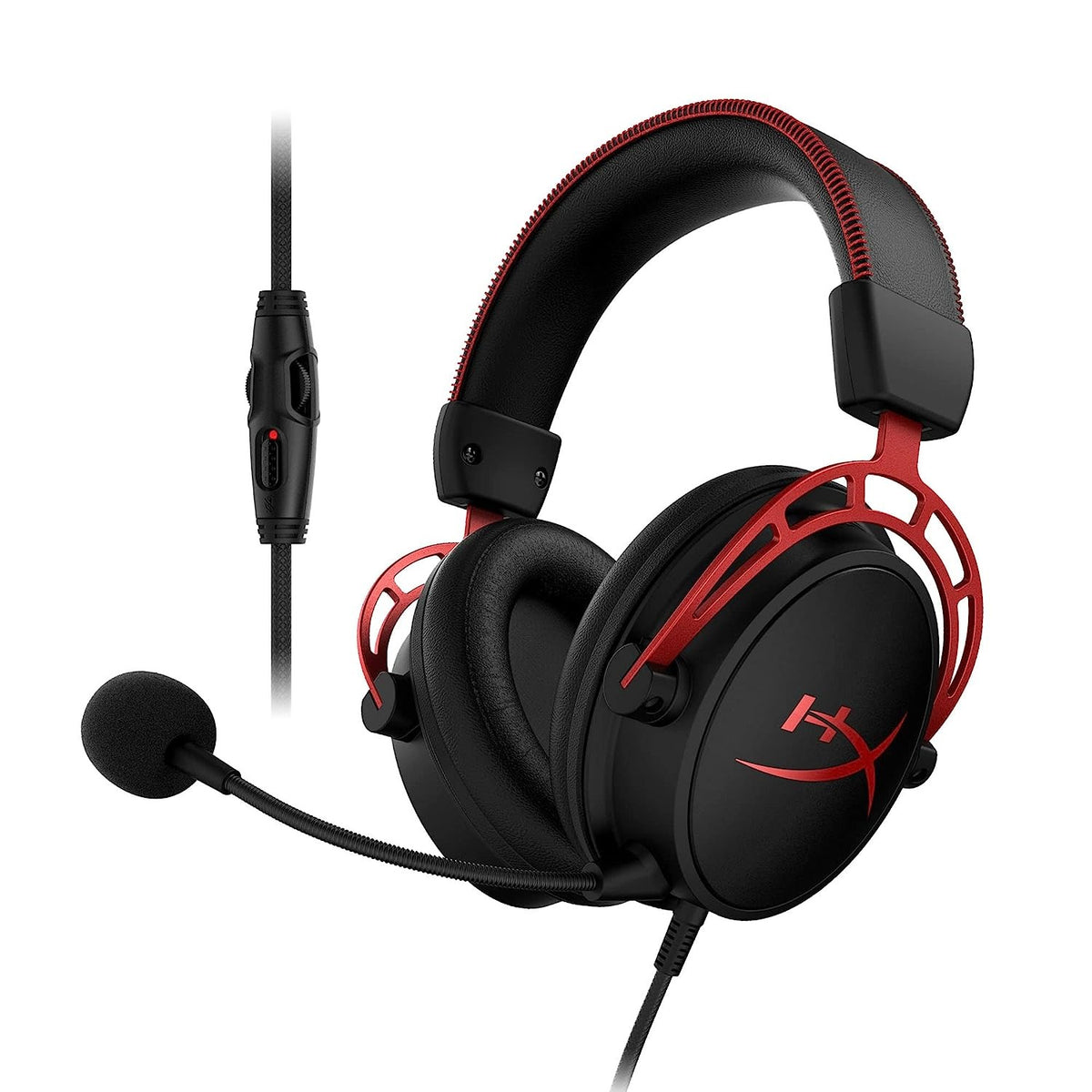 HyperX Cloud Alpha - Gaming Headset (Black-Red) – TechCure India