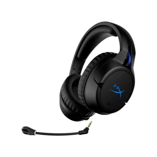 HyperX Cloud Flight For PlayStation Over Ear Wireless Gaming Headset (Black-Blue) – TechCure India