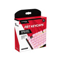 HyperX PBT Keycaps Full Key Set, Double Shot PBT Material, English (US) Layout, 104 Keys (Pink) – TechCure India