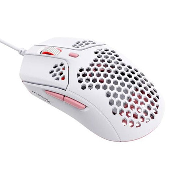 HyperX Pulsefire Haste Gaming Mouse (White-Pink) – TechCure India