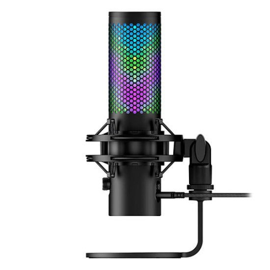 HyperX QuadCast 2 S USB Microphone (Black) (9A273AA) – TechCure India