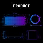 ANT ESPORTS ICE CHROMA ML240 ARGB LIQUID COOLER - WHITE – TechCure India