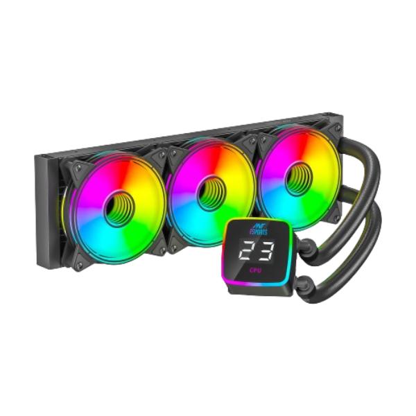 Ant Esports ICE-Flow 360 ARGB CPU Liquid Cooler - Black – TechCure India