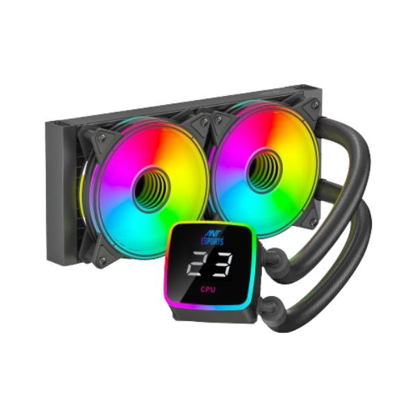 Ant Esports ICE-Flow 240 ARGB CPU Liquid Cooler - Black – TechCure India