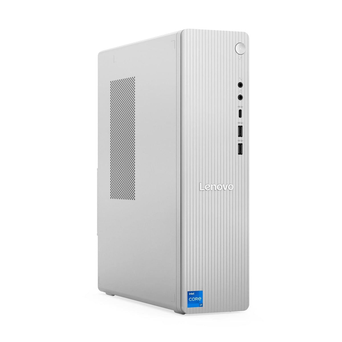 Lenovo IdeaCentre Tower 90XW007FIN Desktop, Intel Core i3-1315U, 8GB DDR5 RAM, 512GB SSD, Windows 11 Home, 1 Year Warranty, Grey – TechCure India