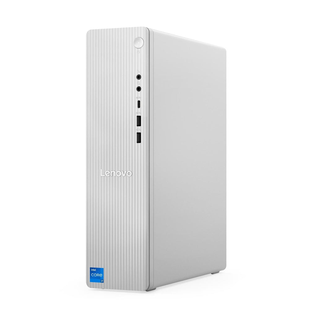 Lenovo IdeaCentre Tower 90XW007FIN Desktop, Intel Core i3-1315U, 8GB DDR5 RAM, 512GB SSD, Windows 11 Home, 1 Year Warranty, Grey – TechCure India