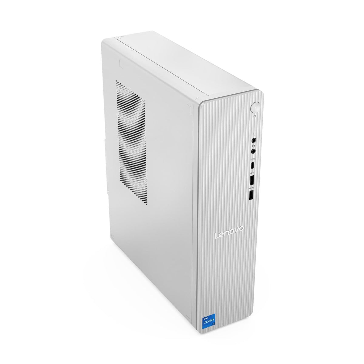 Lenovo IdeaCentre Tower 90XW007FIN Desktop, Intel Core i3-1315U, 8GB DDR5 RAM, 512GB SSD, Windows 11 Home, 1 Year Warranty, Grey – TechCure India