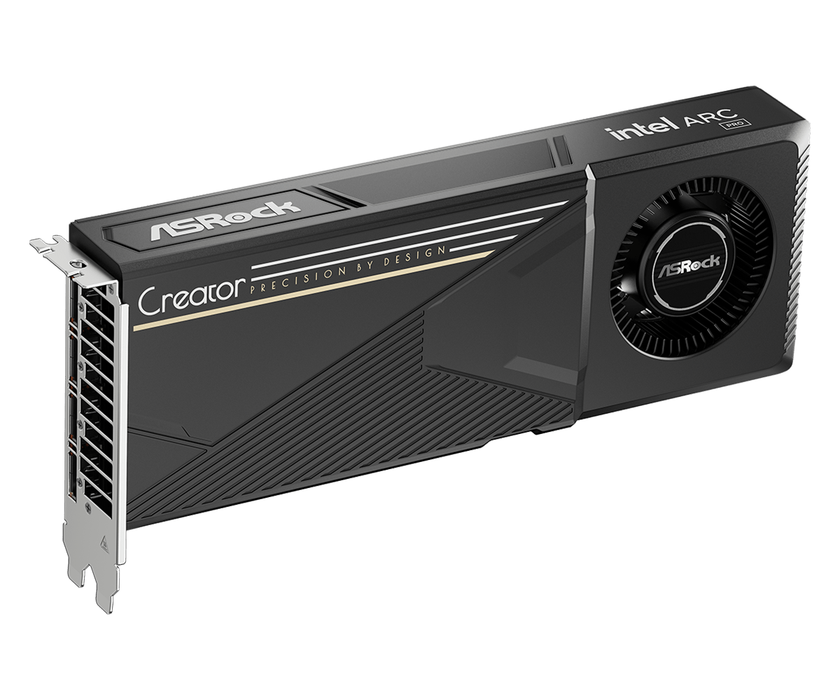 Asrock Intel Arc Pro B60 Creator 24GB Graphic Card – TechCure India