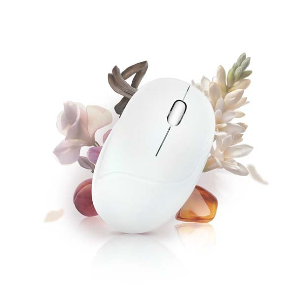 ASUS MD101 Fragrance Mouse (Iridescent White) – TechCure India
