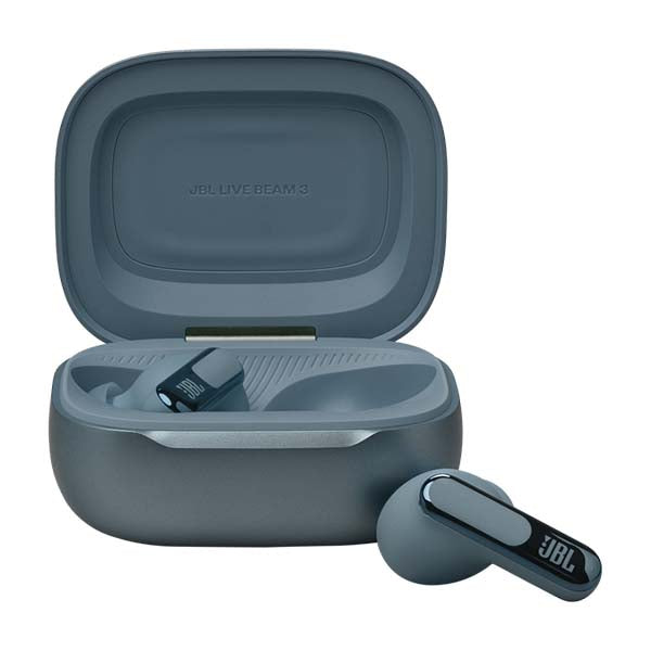 JBL Live Beam 3 True Wireless Noise Cancelling Closed-Stick Earbuds (Blue) – TechCure India