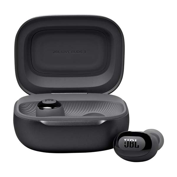 JBL Live Buds 3 TWS Hi-Res Audio True ANC Earbuds (Black) – TechCure India