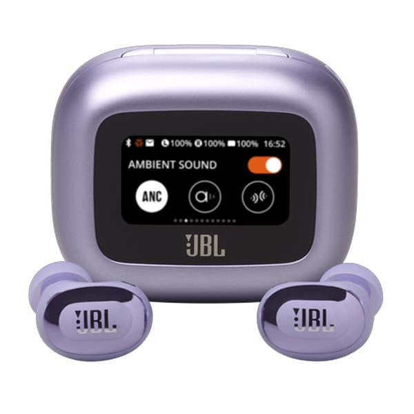 JBL Live Buds 3 TWS Hi-Res Audio True ANC Earbuds (Purple) – TechCure India