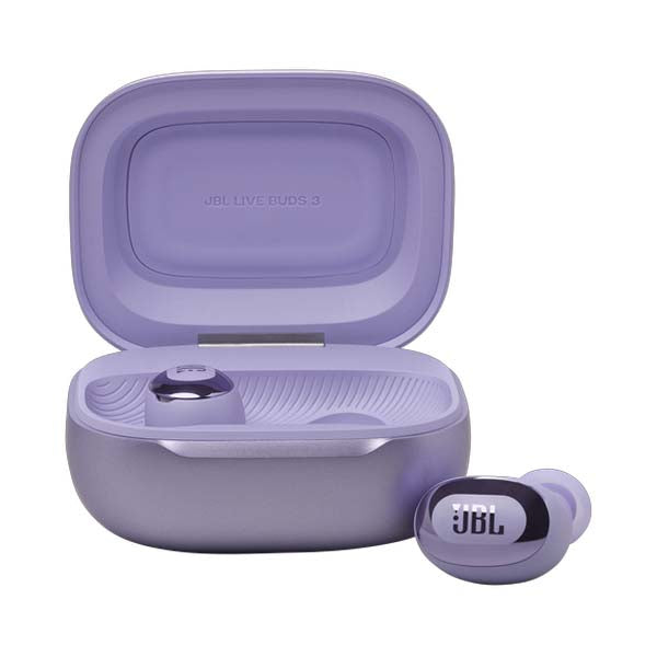 JBL Live Buds 3 TWS Hi-Res Audio True ANC Earbuds (Purple) – TechCure India