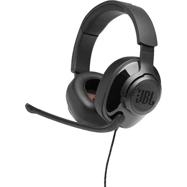 JBL Quantum 300 Wired Over Ear Gaming Headphones with Mic (Black) – TechCure India