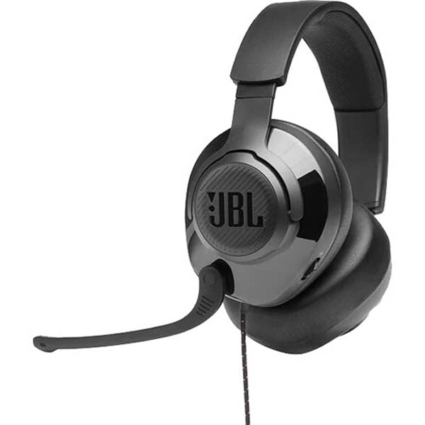 JBL Quantum 300 Wired Over Ear Gaming Headphones with Mic (Black) – TechCure India