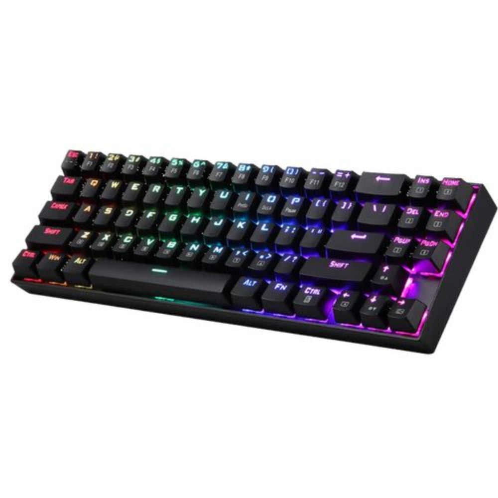 REDRAGON Deimos K599 60% RGB Mechanical Wireless Gaming Keyboard ( Black ) ( Red Switch ) – TechCure India