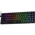 Redragon K631 Castor 65% Wired Mechanical Gaming Keyboard Black – TechCure India