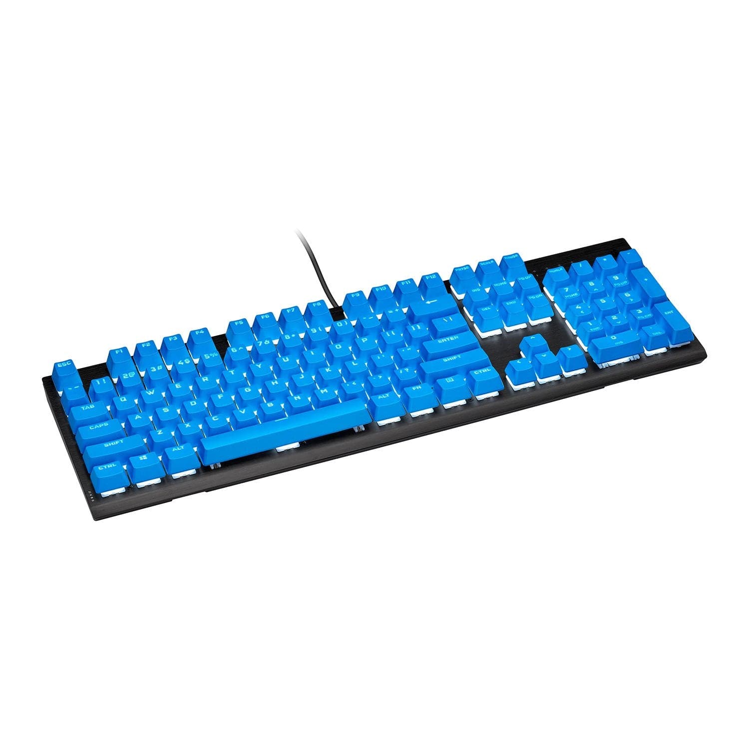 CORSAIR PBT Double Shot Pro Keycap Mod Kit (Elgato Blue) - 3