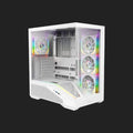 Karnage Hyperbeast Computer Cabinet – White – TechCure India