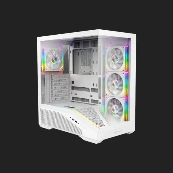 Karnage Hyperbeast Computer Cabinet – White – TechCure India
