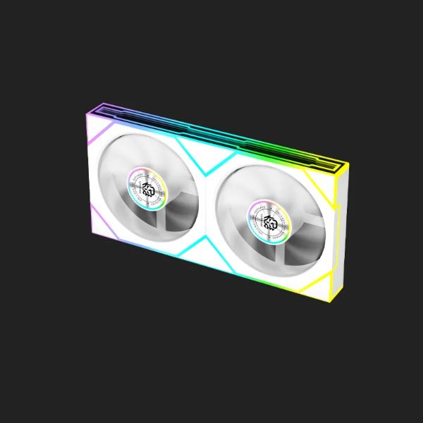 Karnage Sunbeam 240 ARGB Case Fan – White – TechCure India