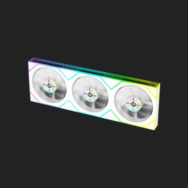 Karnage Sunbeam 360 ARGB Case Fan – White – TechCure India