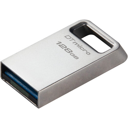 Kingston 128GB DataTraveler Micro USB Flash Drive (Silver) – TechCure India