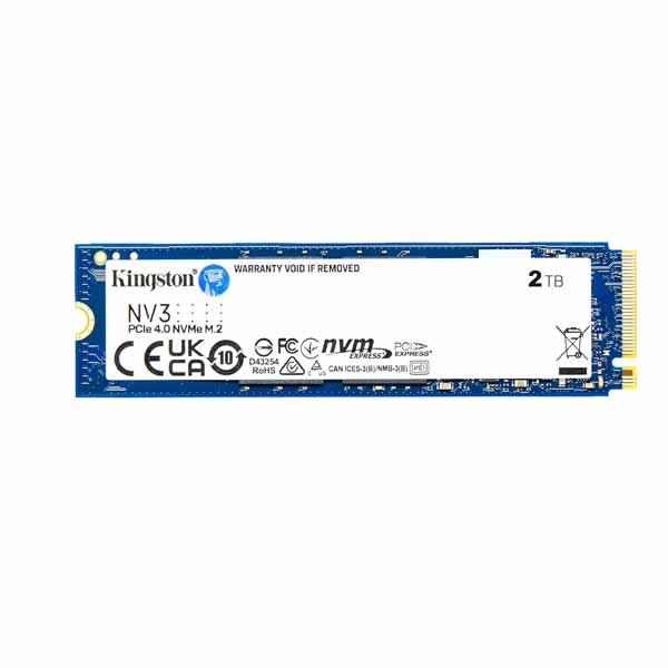 Kingston 2TB NV3 M.2 2280 NVMe SSD – TechCure India