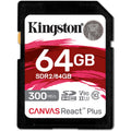 Kingston 64GB Canvas React Plus UHS-II SDXC Memory Card52 – TechCure India