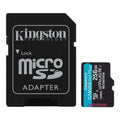 Kingston Canvas Go Plus microSD Memory Card 256GB with Adapter – TechCure India