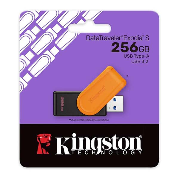 Kingston DataTraveler Exodia S 256GB USB 3.2 Pen Drive – TechCure India